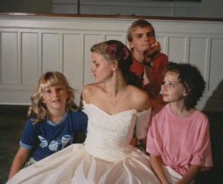 Rachel and you and me and Veronica and a church (Aug 92)