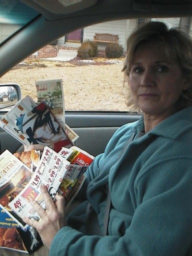 Patty cannot believe I have so many restaurant coupons