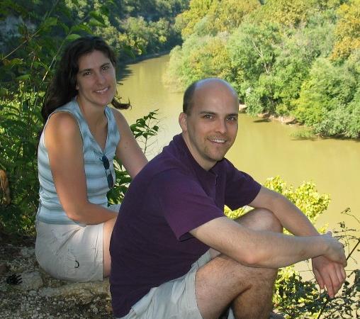 Ariana and Brett at Raven Run (Sept 23 2003)