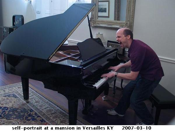 playing piano