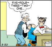 five four three two one