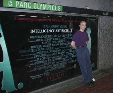 Intelligence Artificielle movie poster