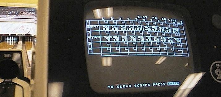 211 on computerized scoreboard at Eastland Lanes