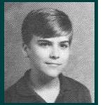 ~ Brett Mason, high school yearbook photo, 1986 ~