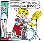 ~ you can borrow my bugle ~