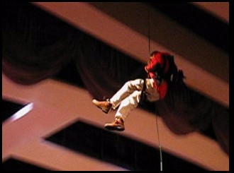 Jon Weece making his entrance