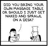 ~ bring your own massage table ~