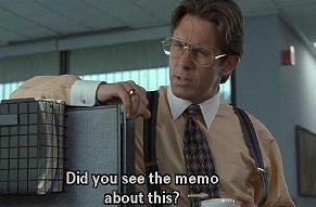 read all your memos