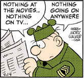 usually nothing good in the paper about TV