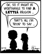 ~ find a little religion ~