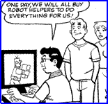 ~robot helpers do everything for us ~