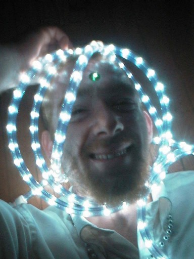 Sam and the blue lights