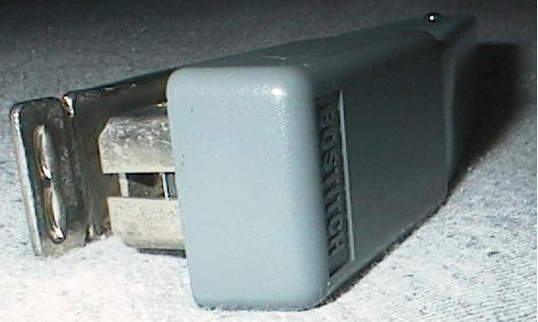 closeup of Bostitch stapler