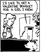 ~ get a Valentine bouquet for a girl ~