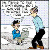 ~ use wifi to surf the Internet for free ~