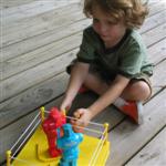 ~ neighbor boy with a violent toy ~