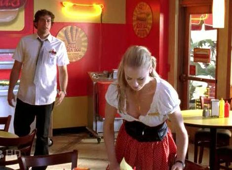 Zachary Levi and Yvonne Strahovski in Chuck