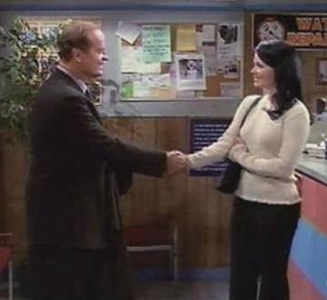 Kelsey Grammer and Bellamy Young in Frasier